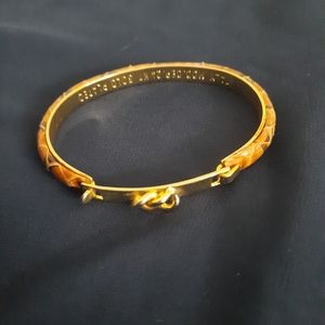 24kt gold plated bracelet